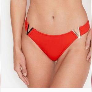Victoria's Secret Swim V-Hardware Cheeky Bikini Bottom NWT